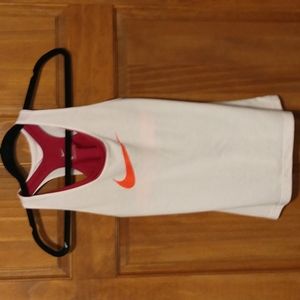 Nike women's size M Dri-Fit tank with built-in bra